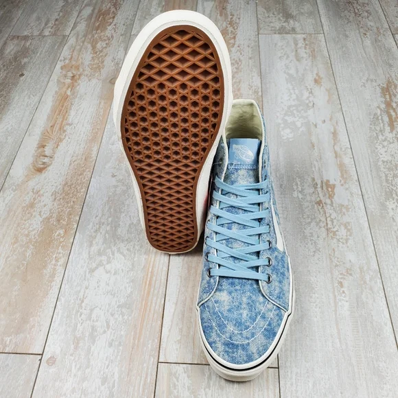 Vans SK8-Hi Tapered Denim Destroy - Picture 8 of 10